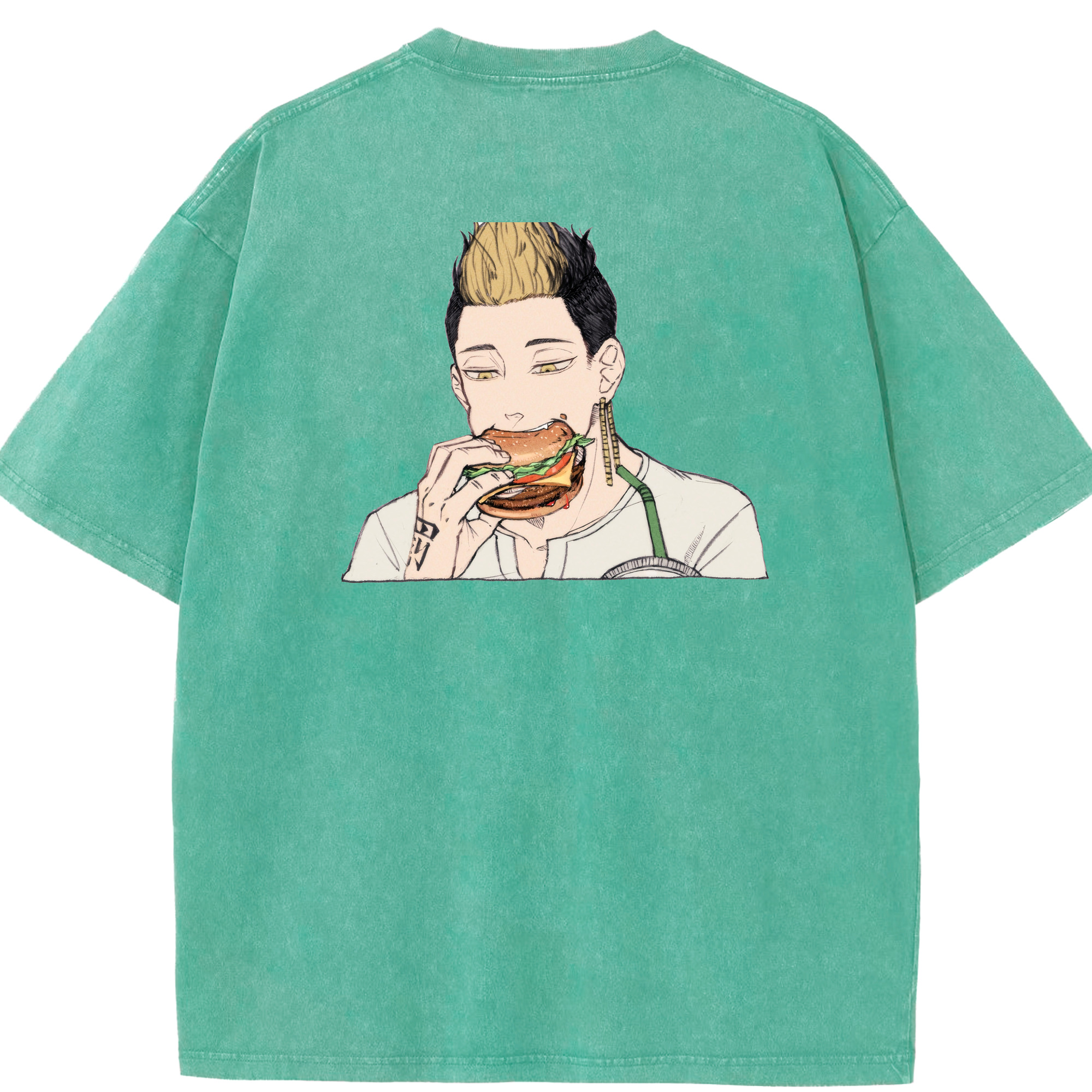（画像用） 東京リベンジャーズ Tokyo Revengers 綿100% ヴィンテージ風 半袖Tシャツ（背面プリント）